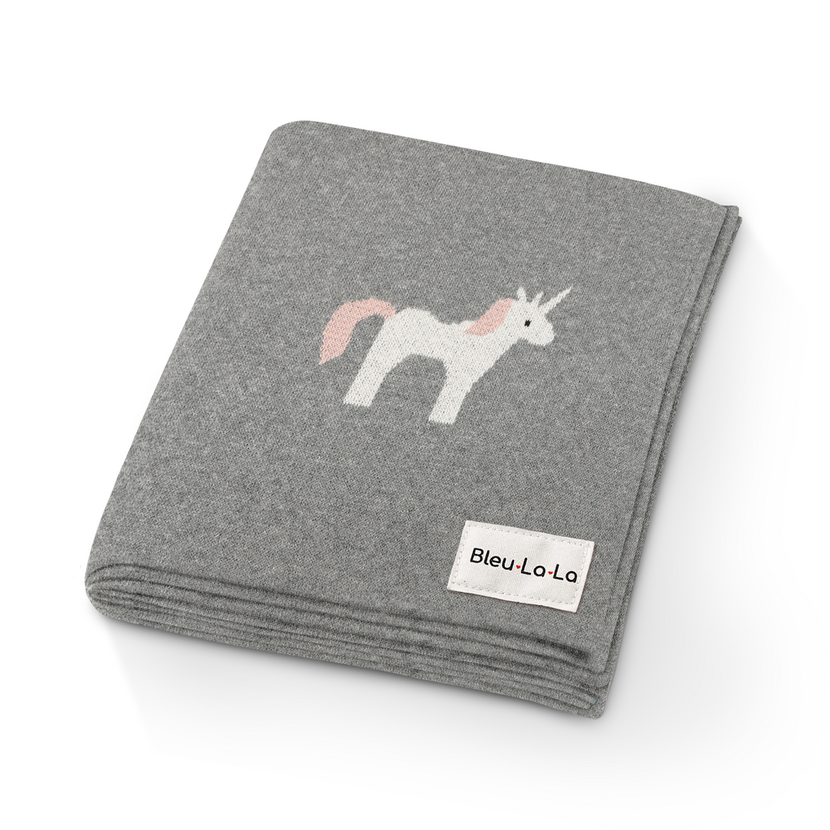 Whimsy Cotton Knit Baby Blanket