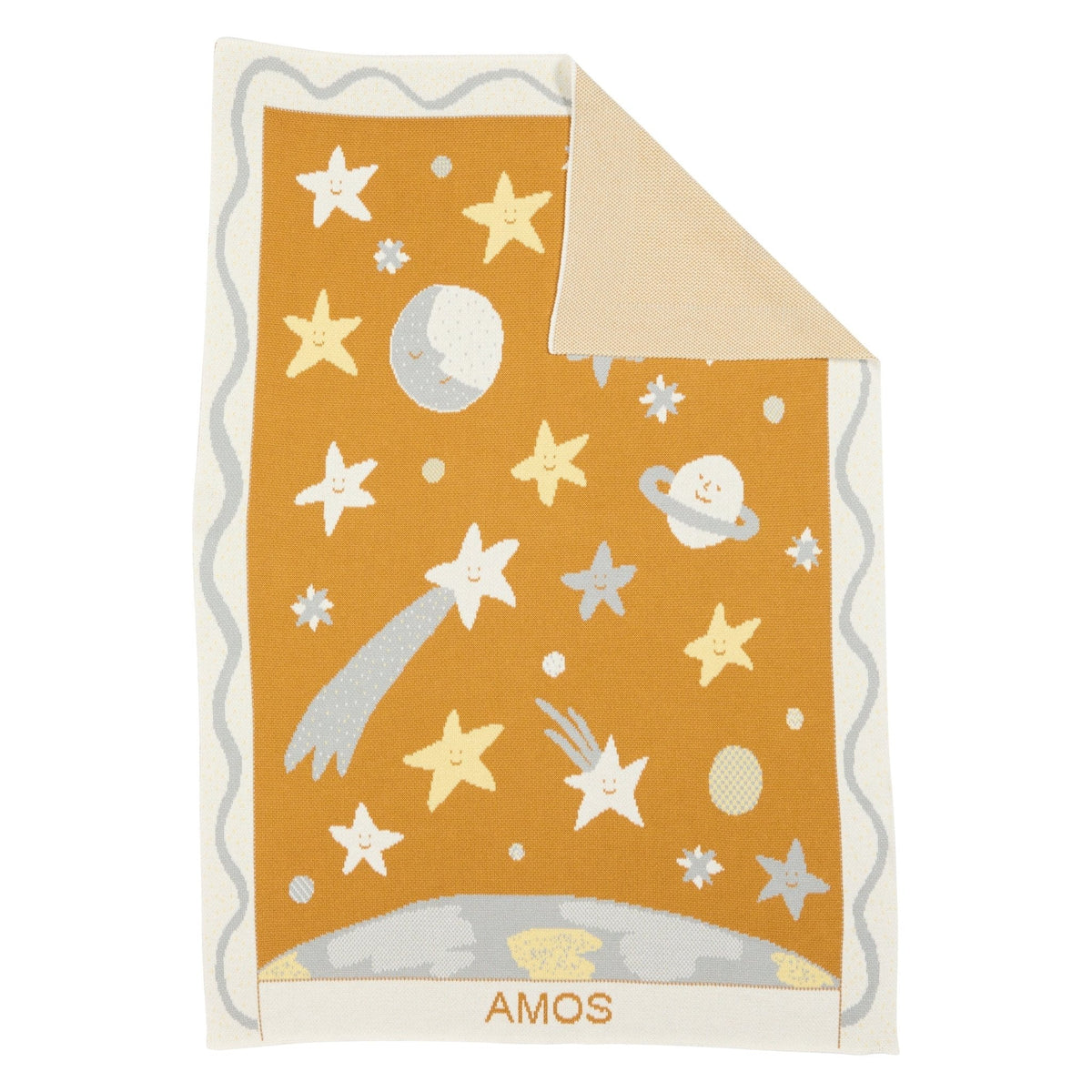 Biquette Night Sky Knit Midi Blanket - Artist Collection