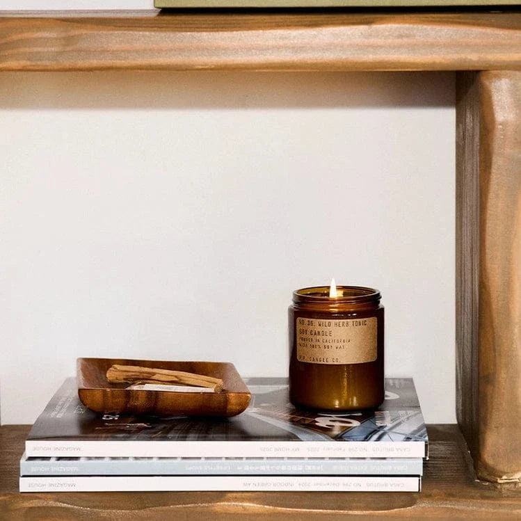 P.F. Candle Co. Standard 7.2oz Wild Herb Tonic Soy Candle