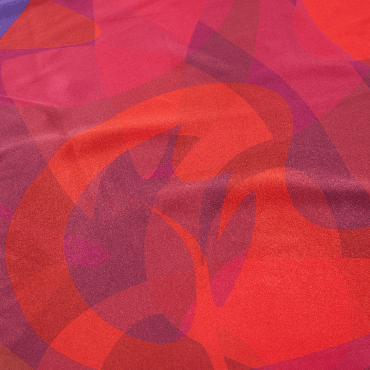Patient Heart - 50" Mulberry Silk Furoshiki Gift Wrap by Essery Waller