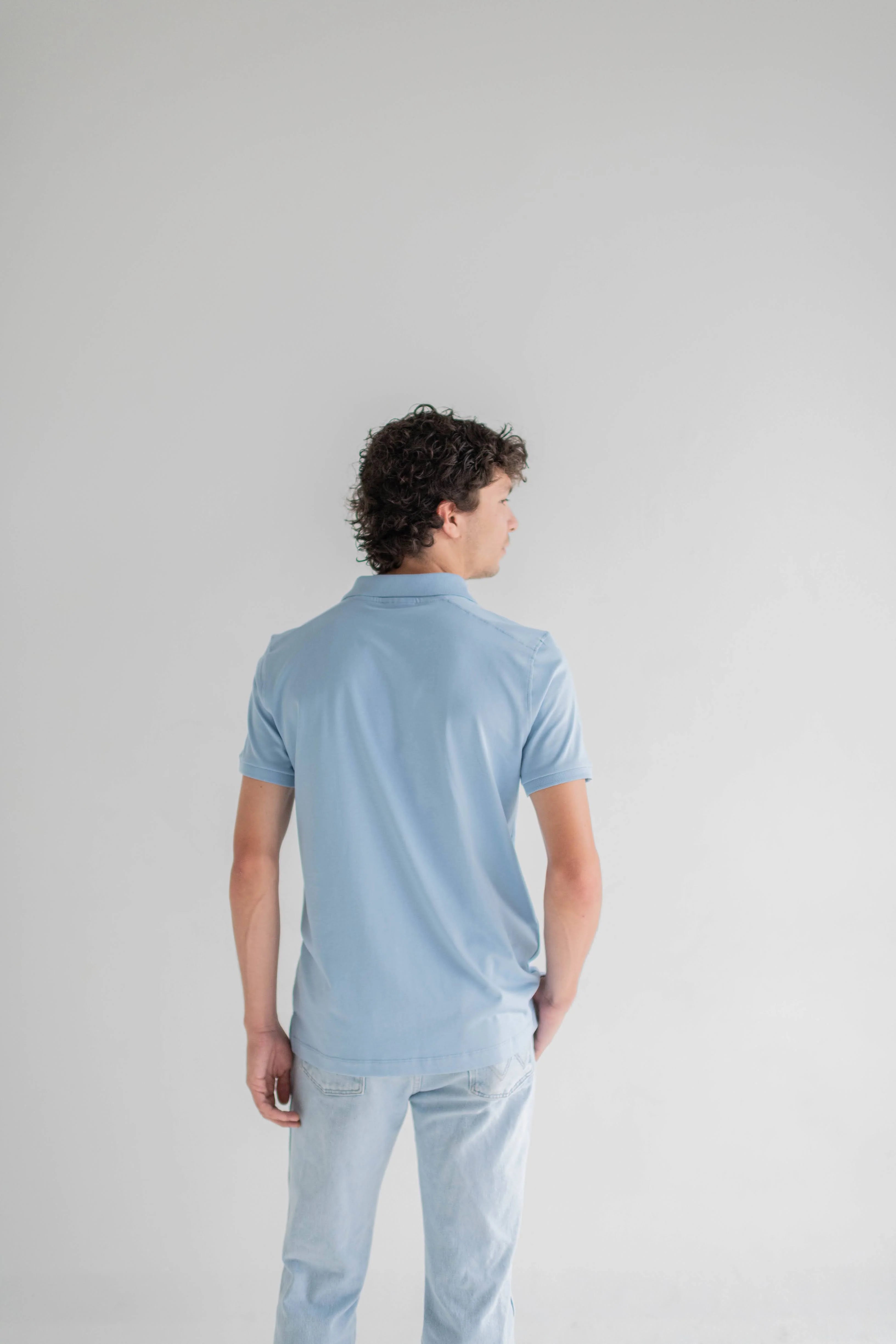 Men’s Organic Cotton Polo Shirt by Livelihood – Sustainable & Breathable Fit