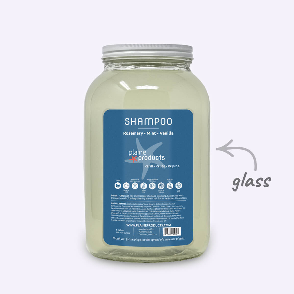 Refillable Shampoo