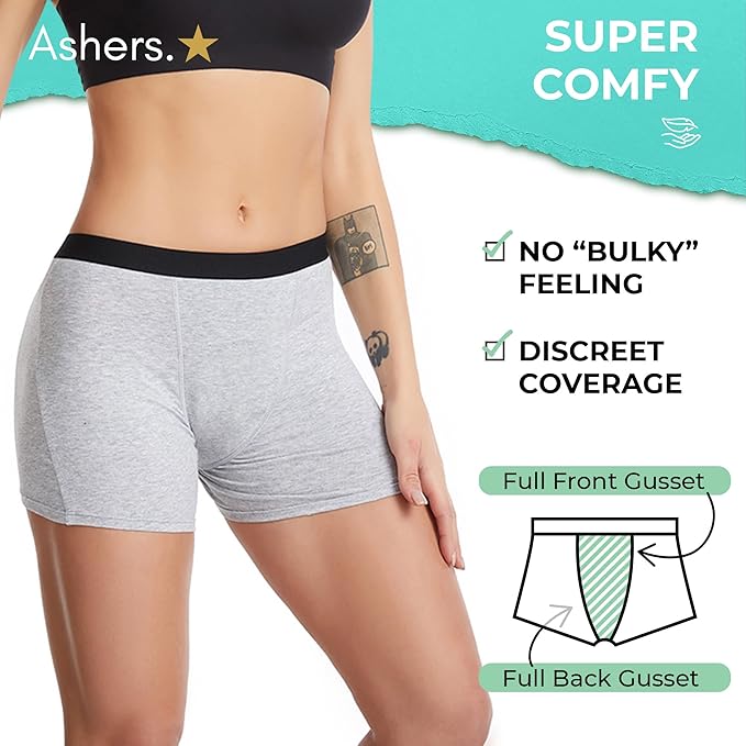 Shorty Jim Jams Period Underwear