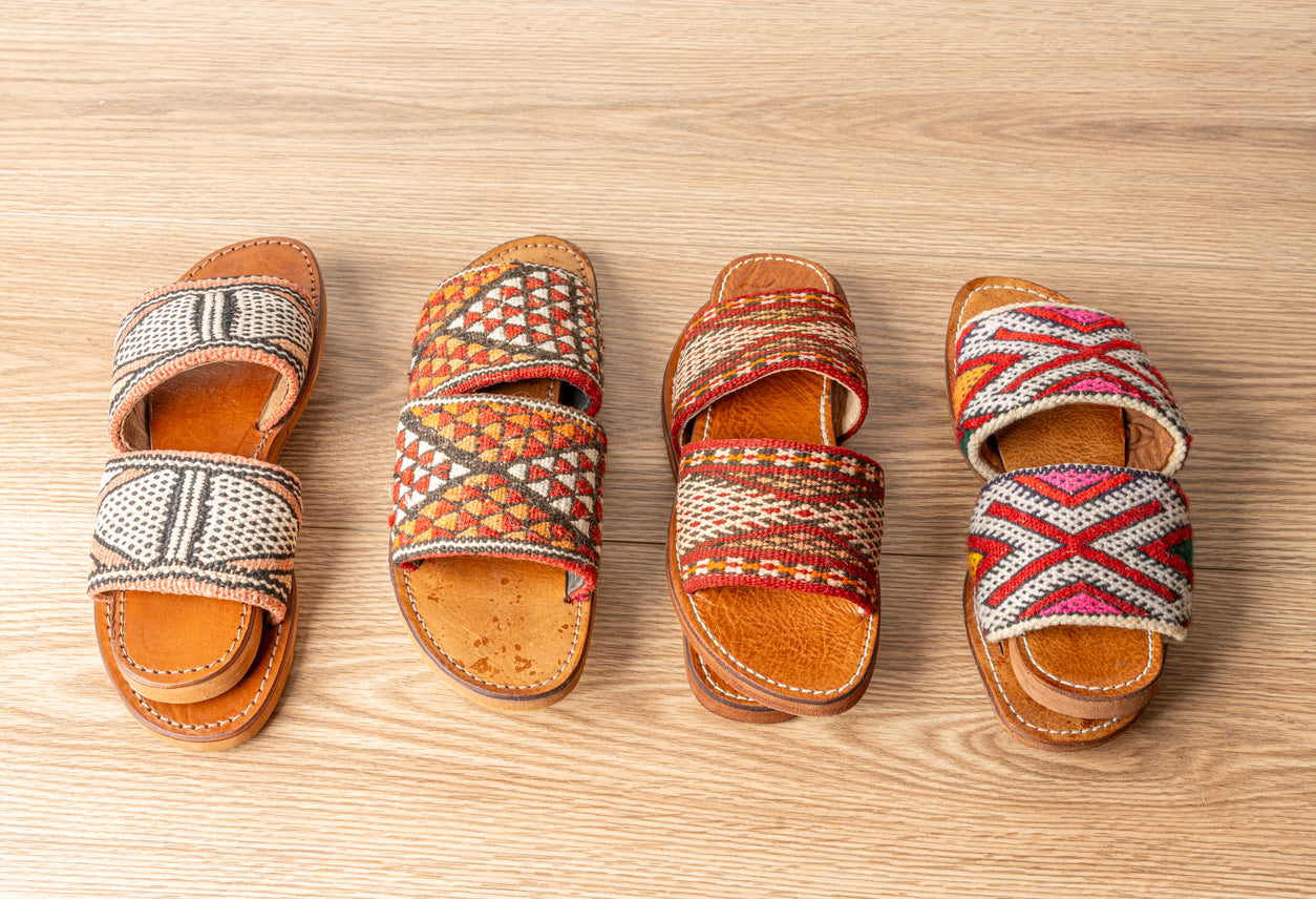 Verve Culture | Moroccan Kilim Slides
