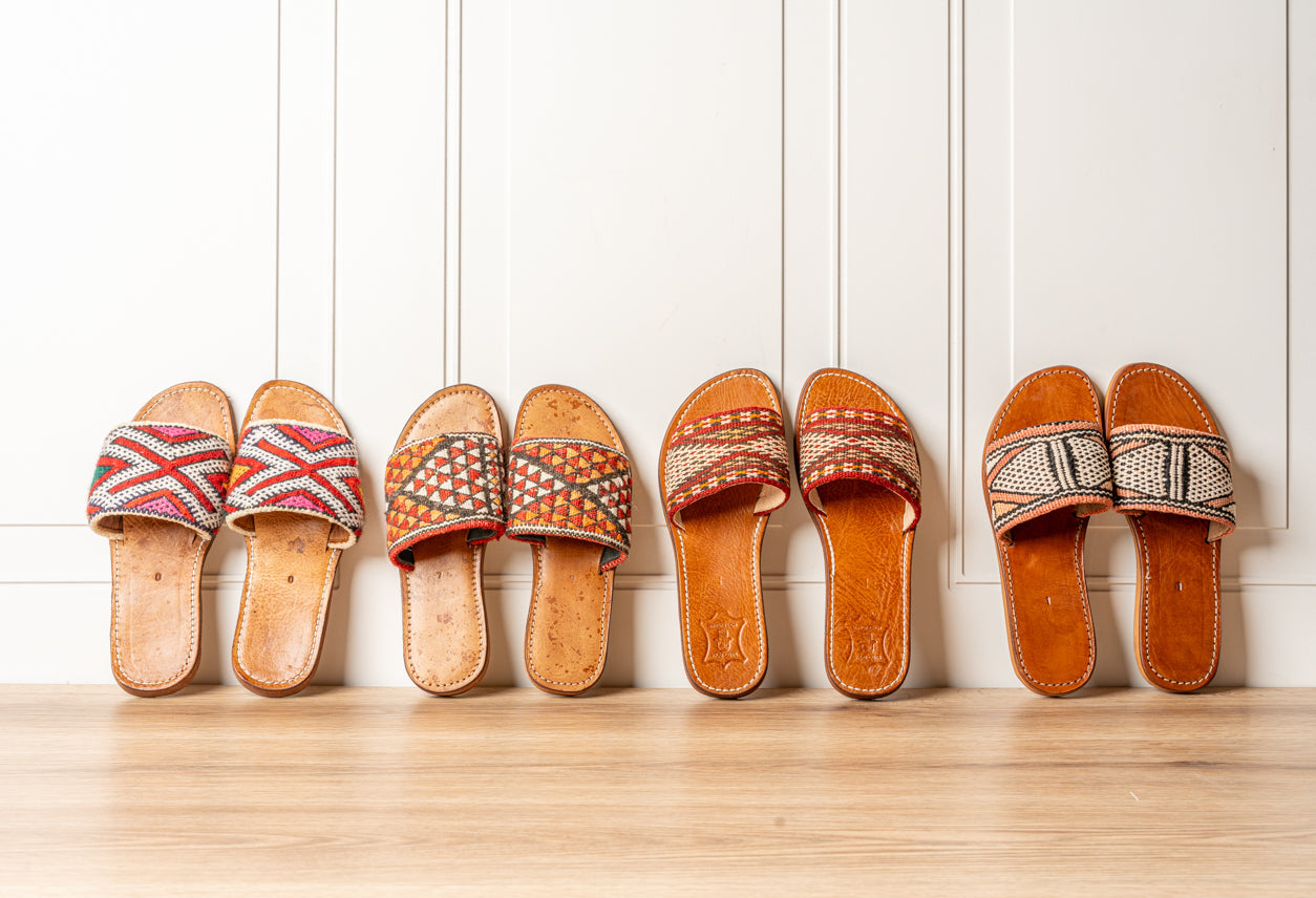Verve Culture | Moroccan Kilim Slides