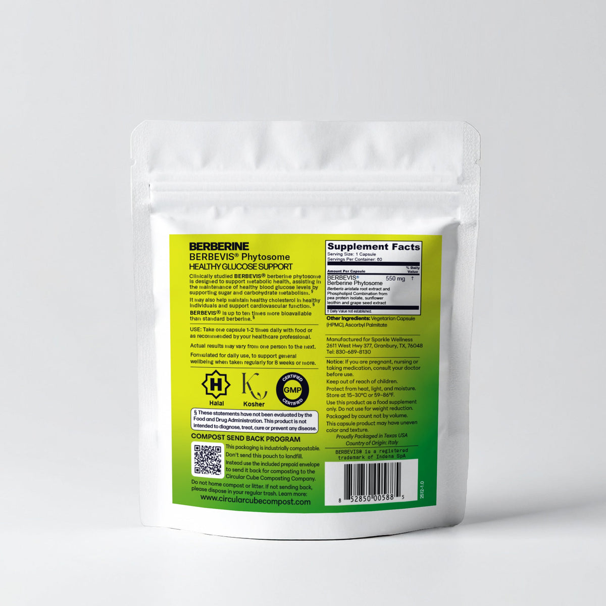 Berberine with BERBEVIS® | Clinical-Grade Blood Sugar & Metabolic Support