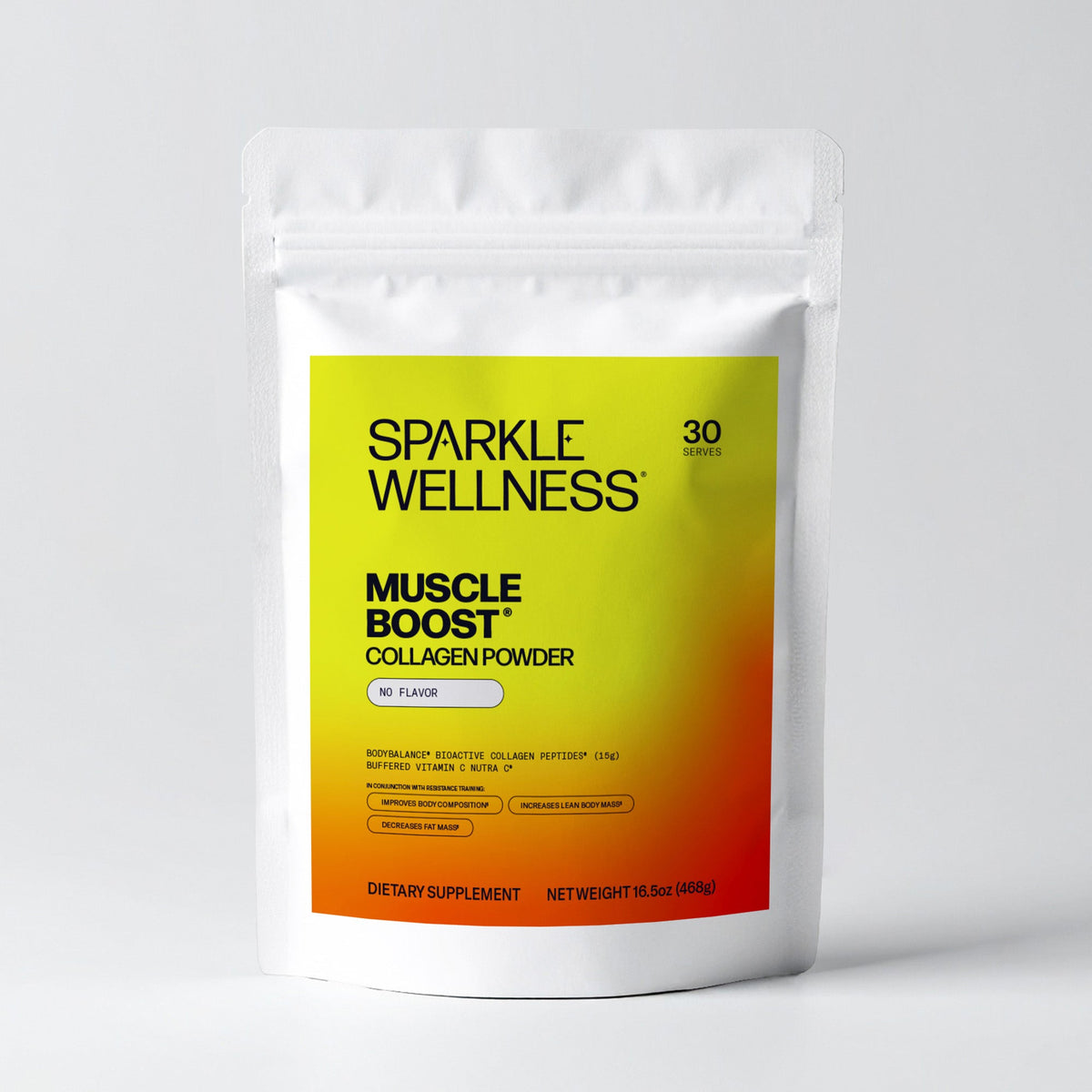 Muscle Boost | Post-Workout Collagen Powder for Lean Body Composition