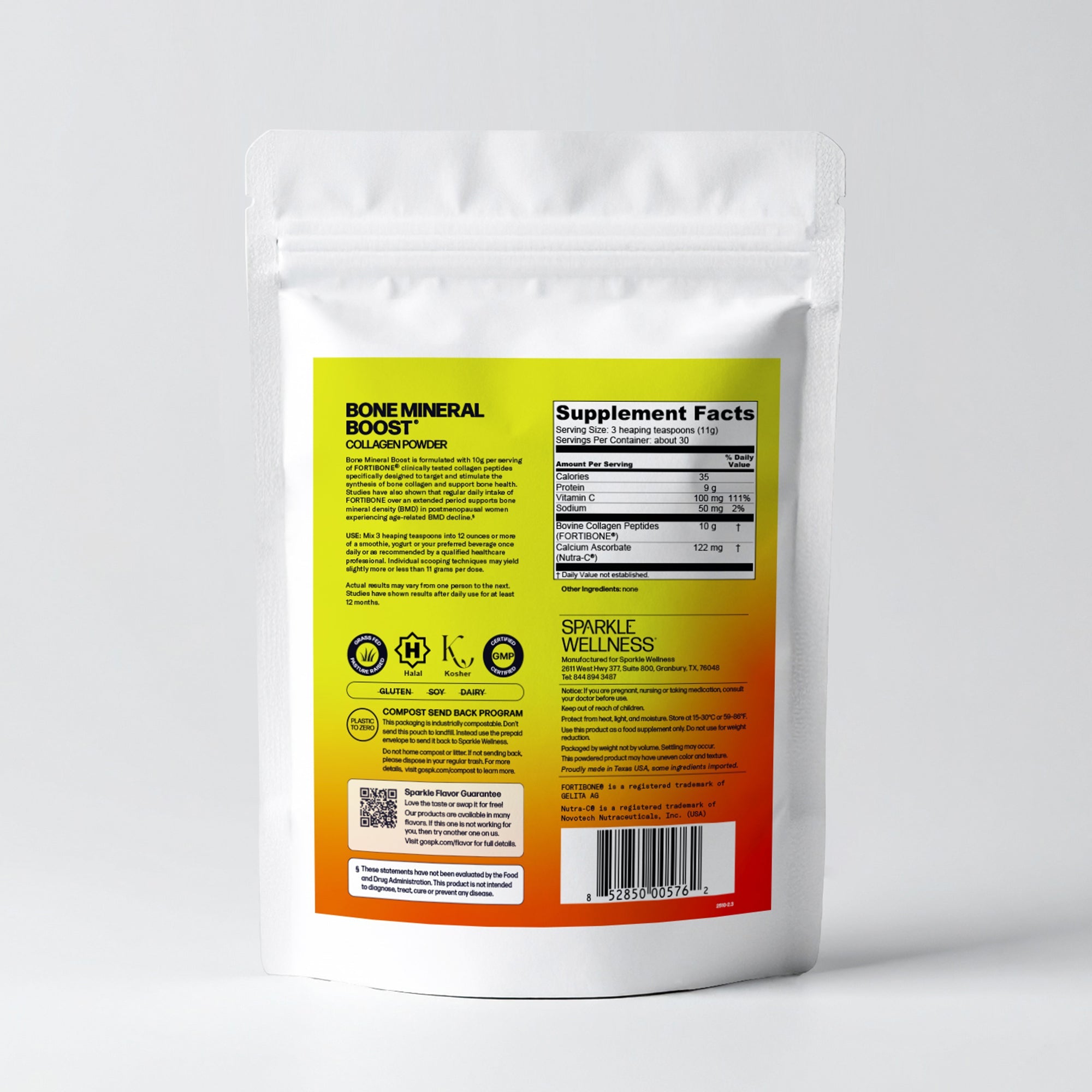 Bone Mineral Boost | Collagen Powder for Bone Density & Long-Term Bone Health