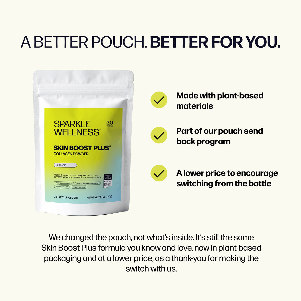 Skin Boost Plus | VERISOL Collagen Powder for Skin, Hair & Nails