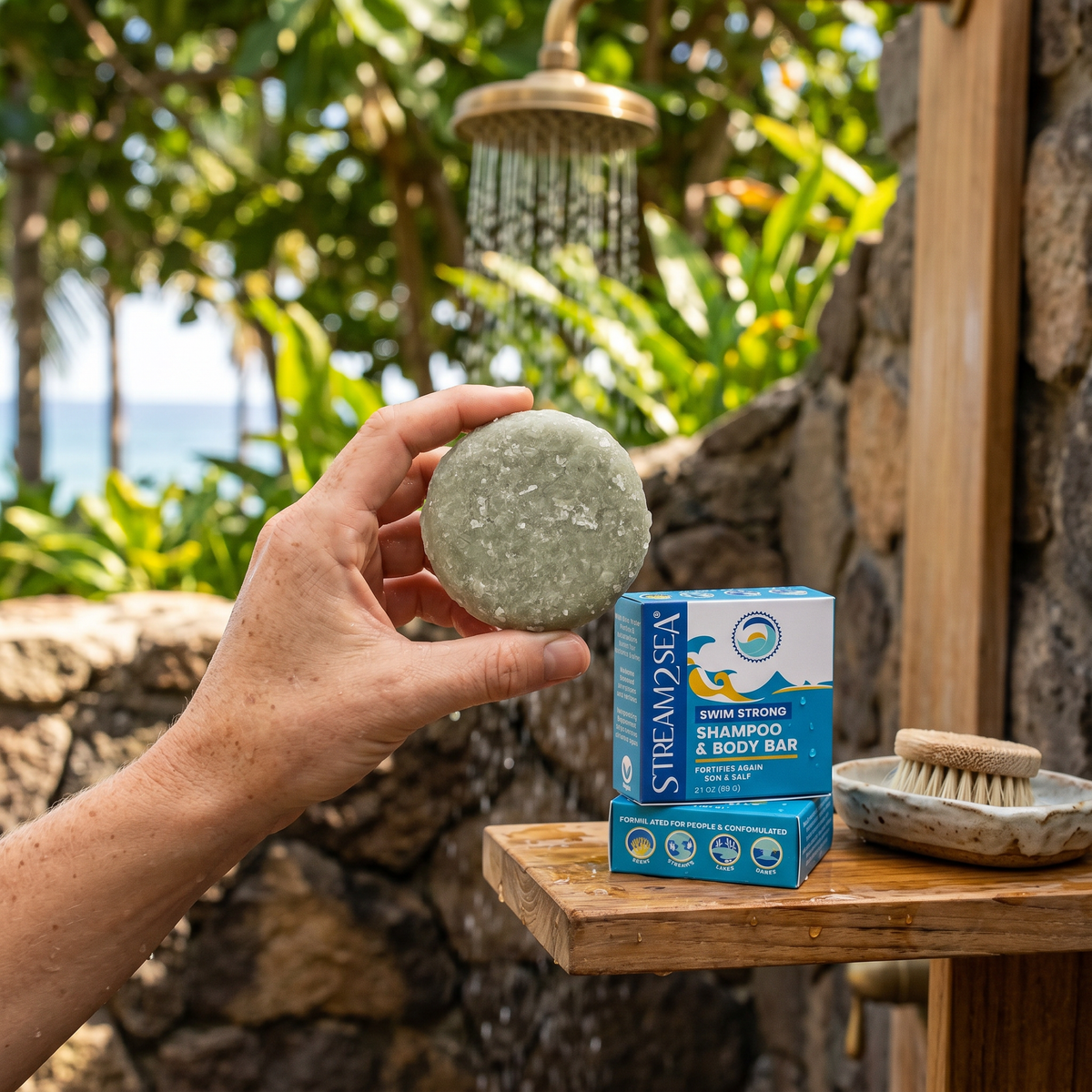 Swim Strong Shampoo Bar