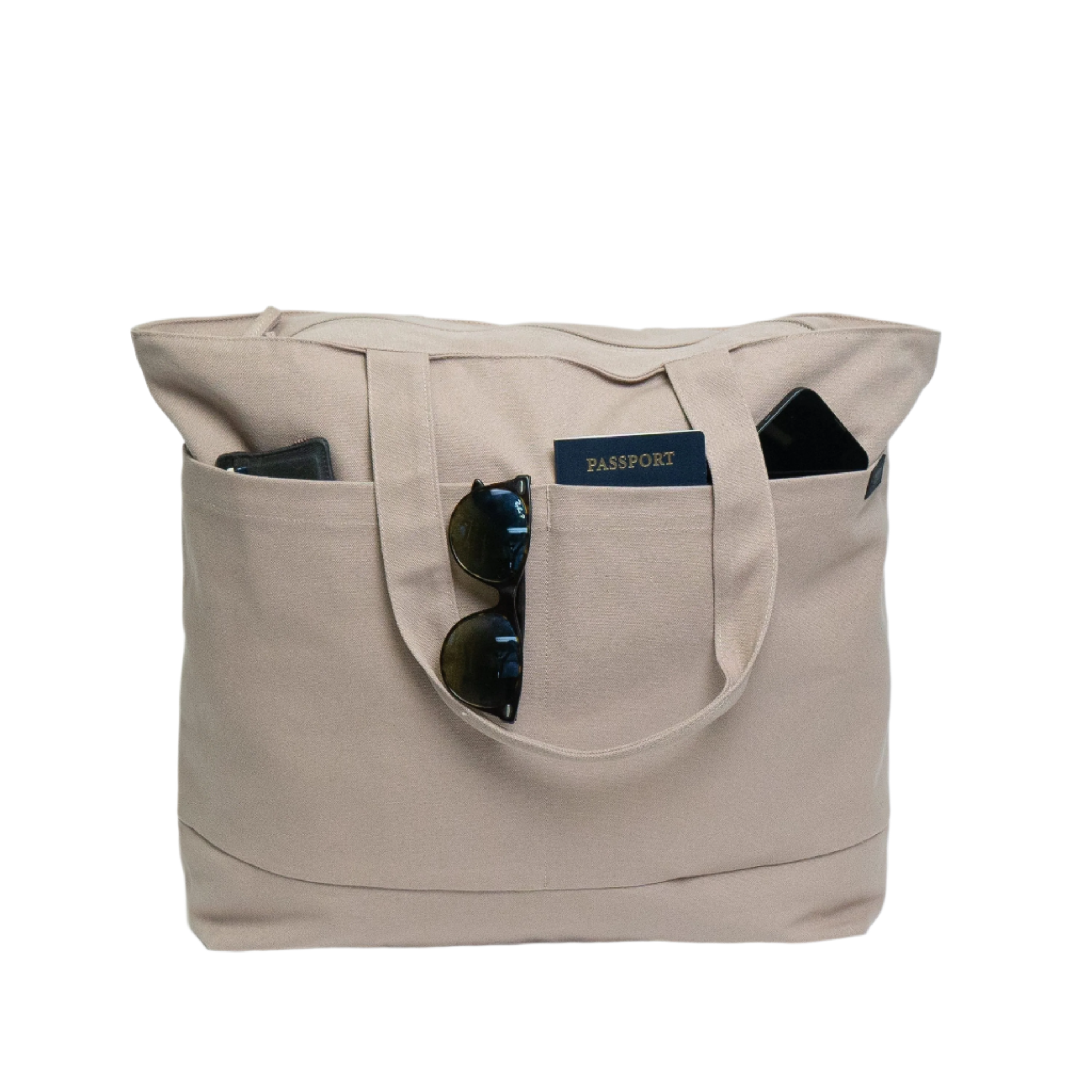 Travel Tote Bag with Trolley Sleeve