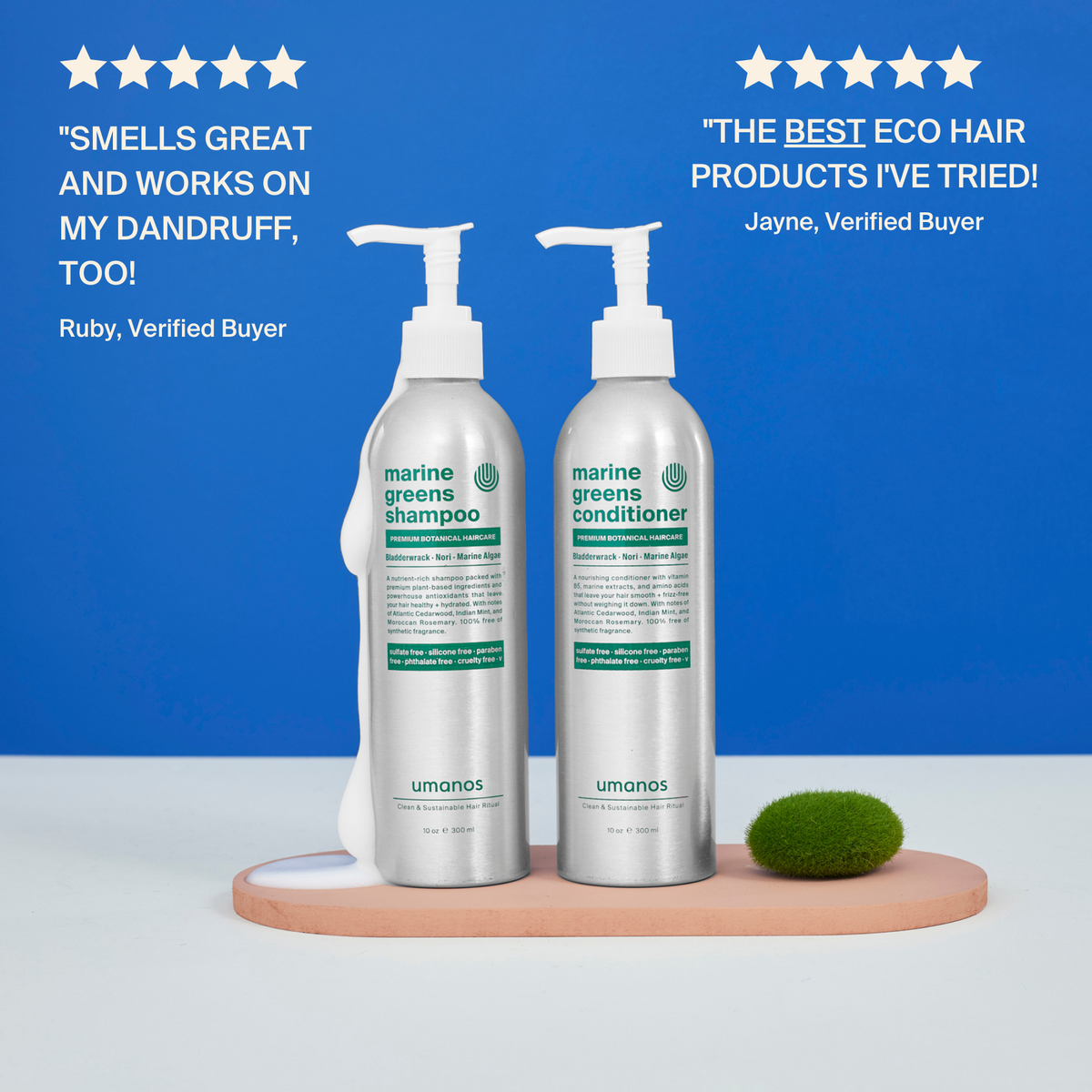 Sustainable Hair Duo Refill Bundle