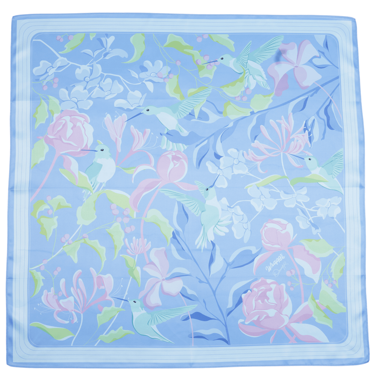Furoshiki Gift Wrap by Danni Ha - 28", Recycled Polyester