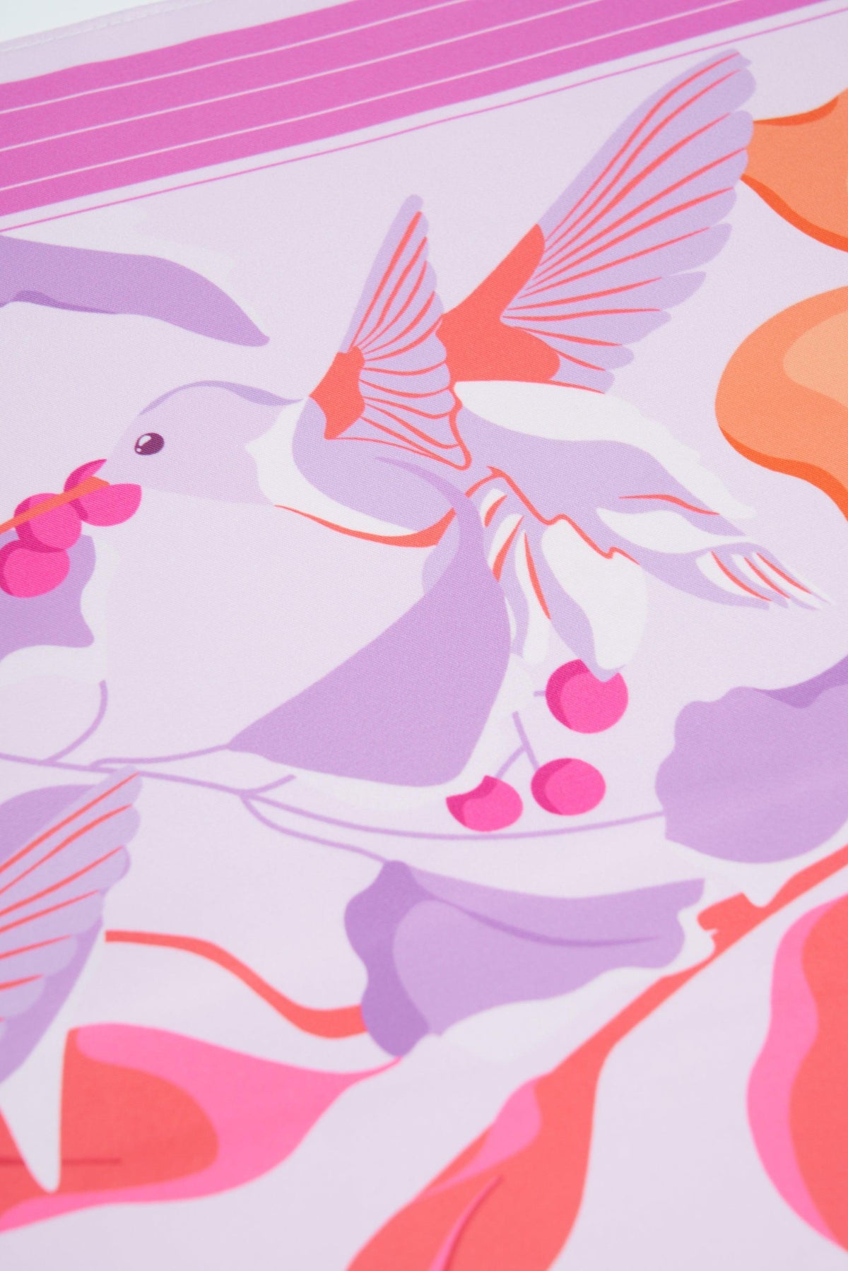 Furoshiki Gift Wrap by Danni Ha - 28", Recycled Polyester