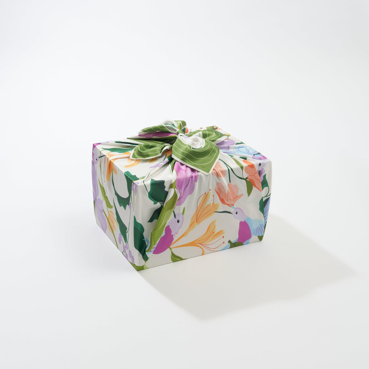 Furoshiki Gift Wrap by Danni Ha - 35", Recycled Polyester