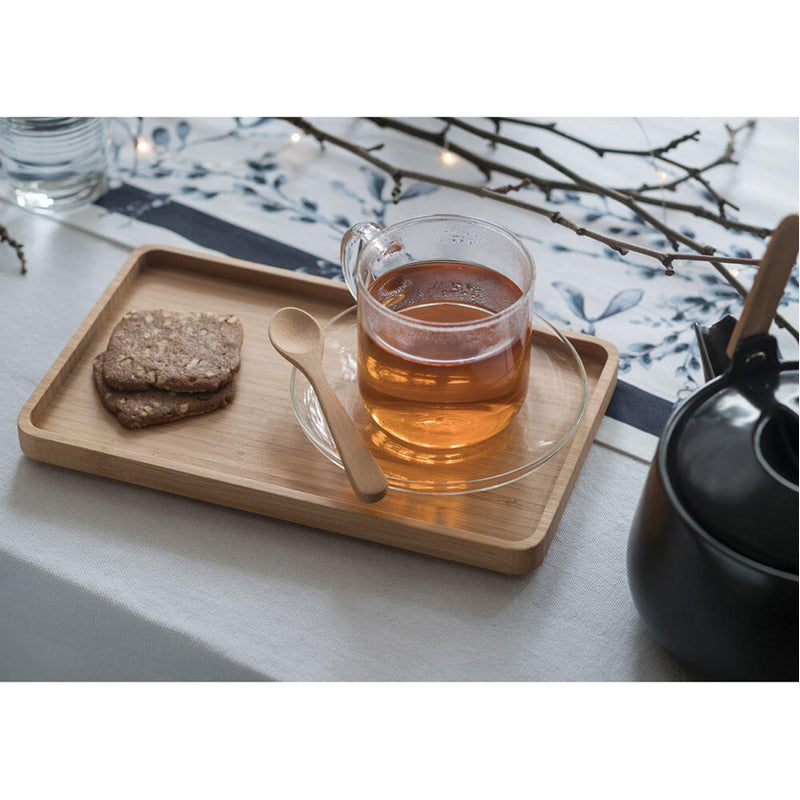 Modern Bamboo Appetizer Serving Tray