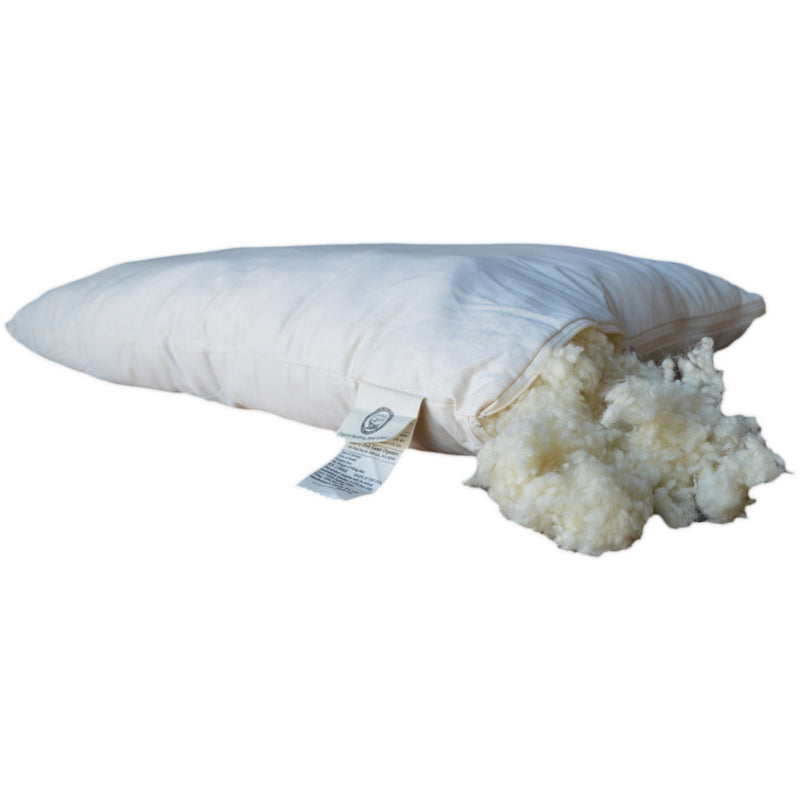 Holy Lambs Organic Woolly Down Queen Pillow sold