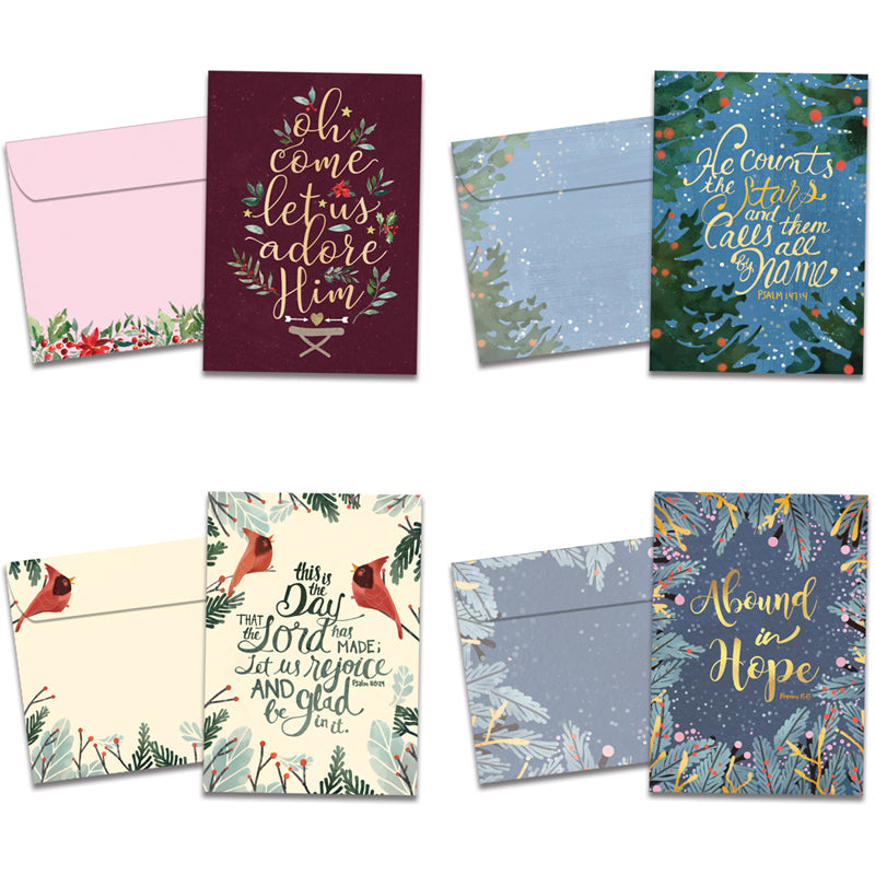 Spirit of Christmas Holiday Cards 16pk