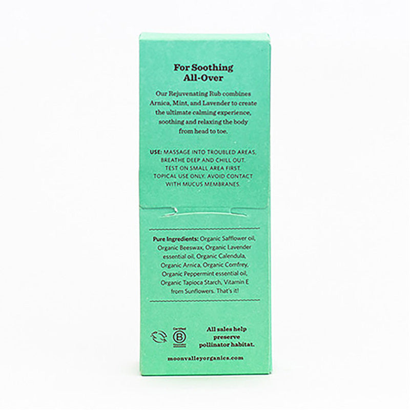 Rejuvenation Rub Organic Arnica Cream