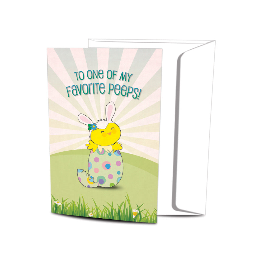 Favorite Peep Easter Cards 12pk