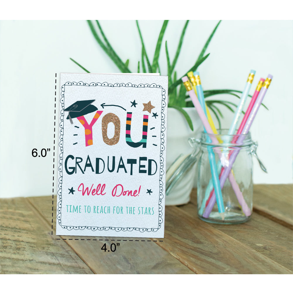 Well Done Graduation Cards 12pk