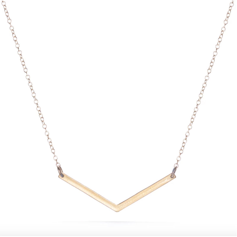Small V Necklace