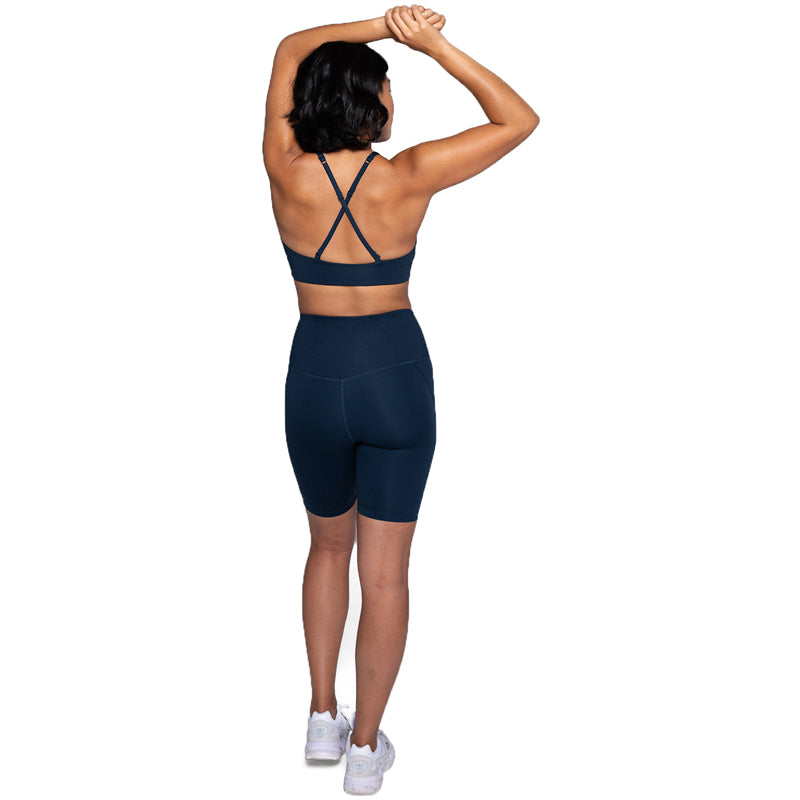 Midnight Compressive Bike Shorts