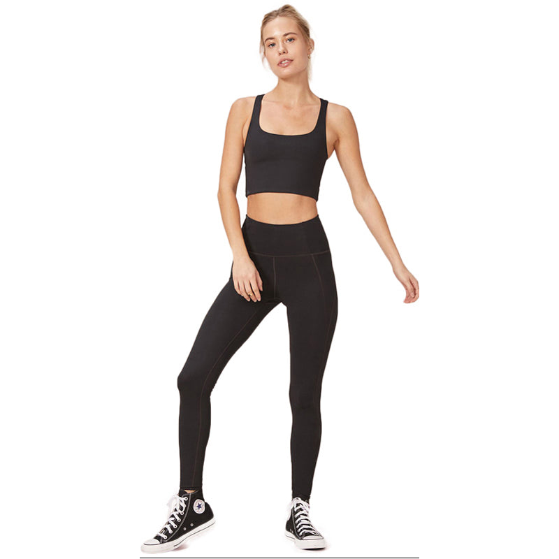 Black Paloma Sports Bra