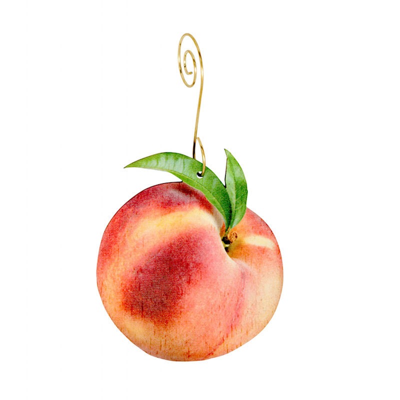 Peach Holiday Ornament