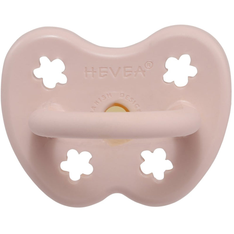 HEVEA Pink Newborn Natural Rubber Pacifier EarthHero