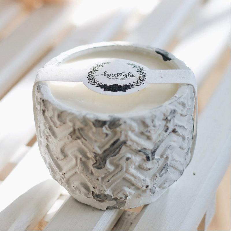 Norah Vegan Soy Candle + Planter