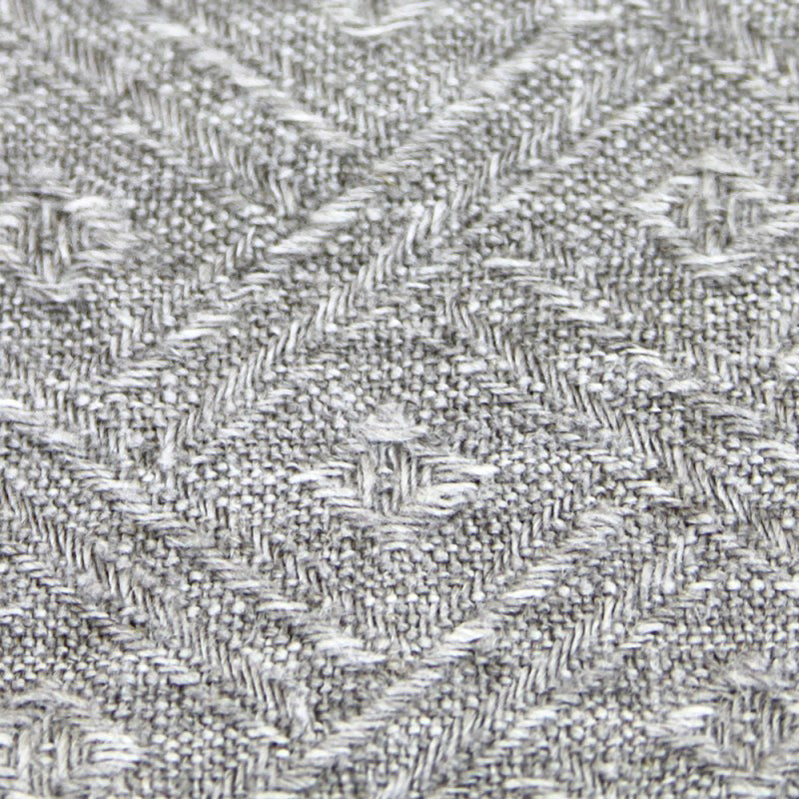 Linen Kitchen Towel - Luxury Thick Stonewashed - Natural with Diamonds