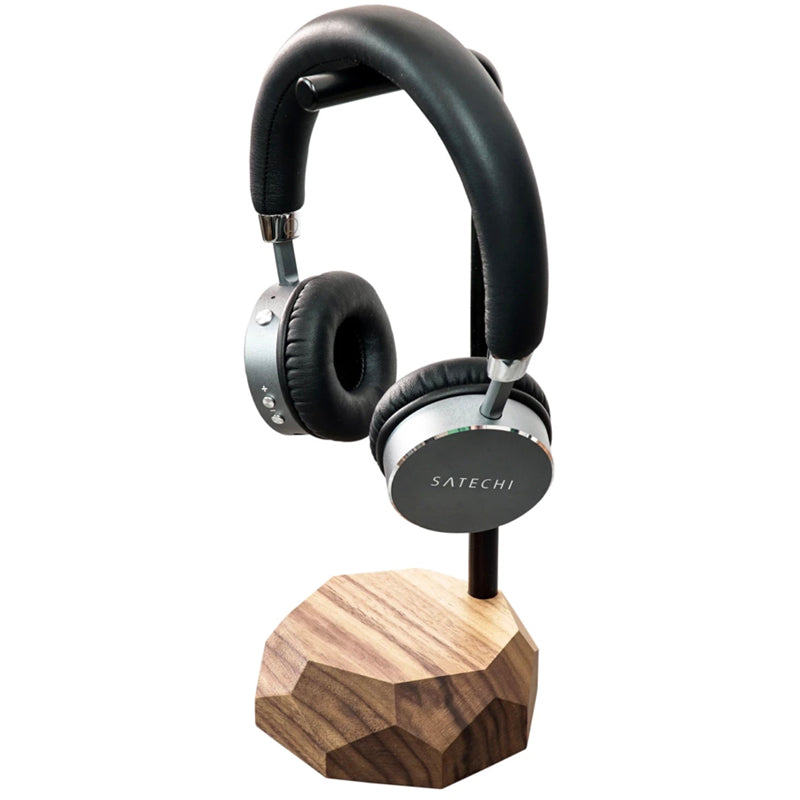 HeSy Wood Headphone Stand Holder handmade from birch plywood with