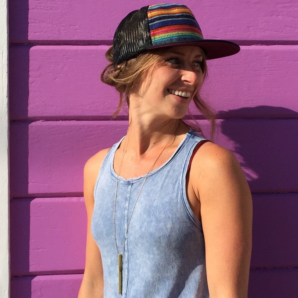 Peruvian Flat Bill Hat