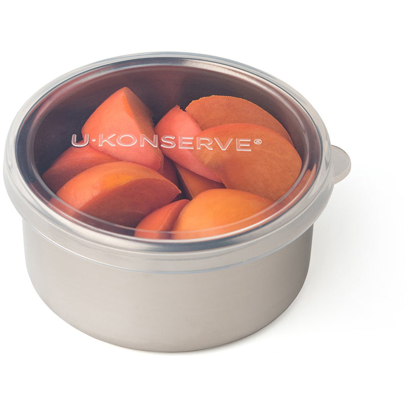 U-Konserve Stainless Steel Round Nesting Trio Containers (Set of 3