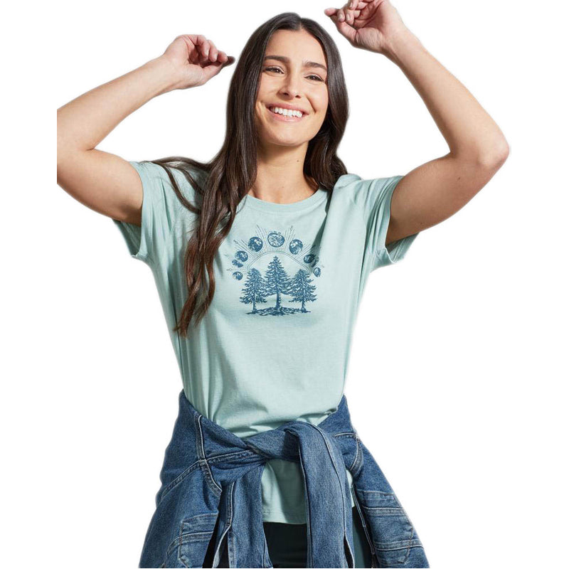 Women's Lunar Phase Graphic Tee