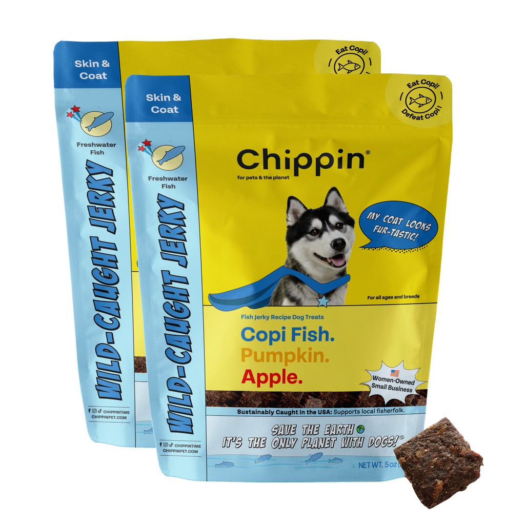 Chippin Wild-Caught Fish Jerky Dog Treats, 2-pack EarthHero