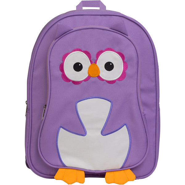Purple Owl Big Kids Backpack