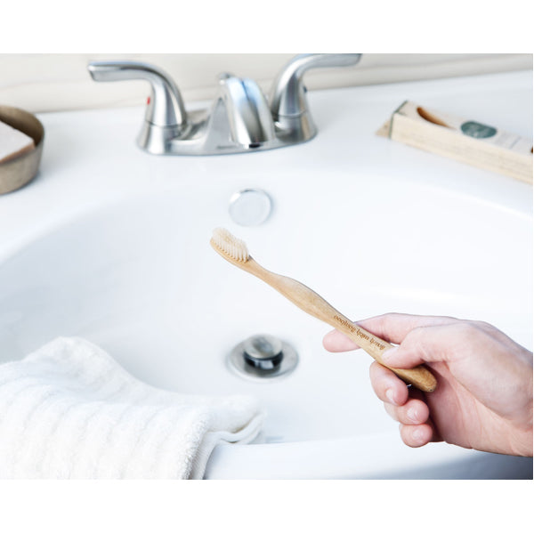 Adult Bamboo Toothbrush - 2pk