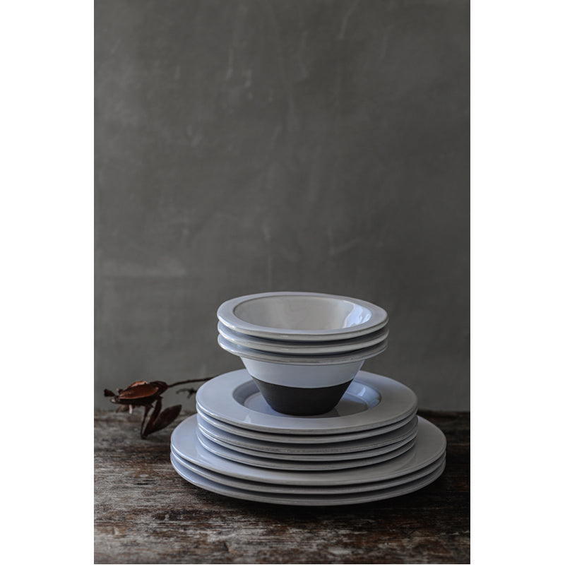 Recycled Stoneware Side Plates 9"