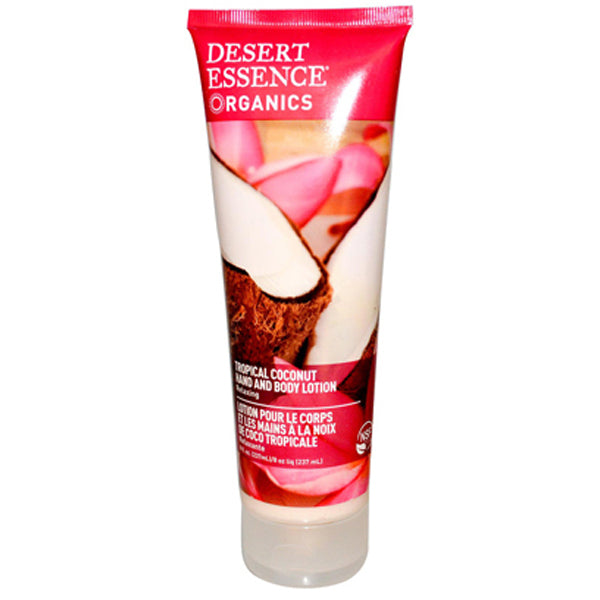 Tropical Coconut Hand and Body Lotion 8oz