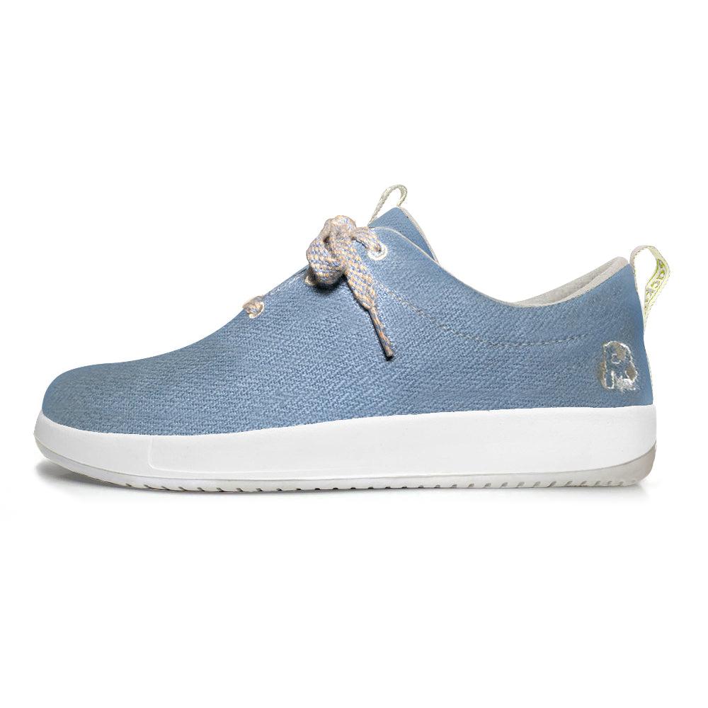 Rackle Shoes Women's Dusk Blue Hemp Shoes EarthHero