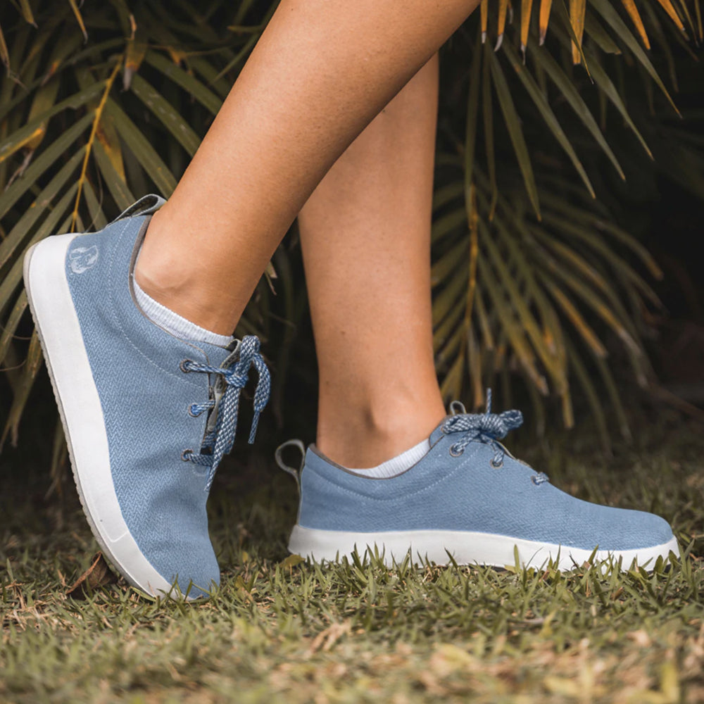 Men's Dusk Blue Hemp Shoes