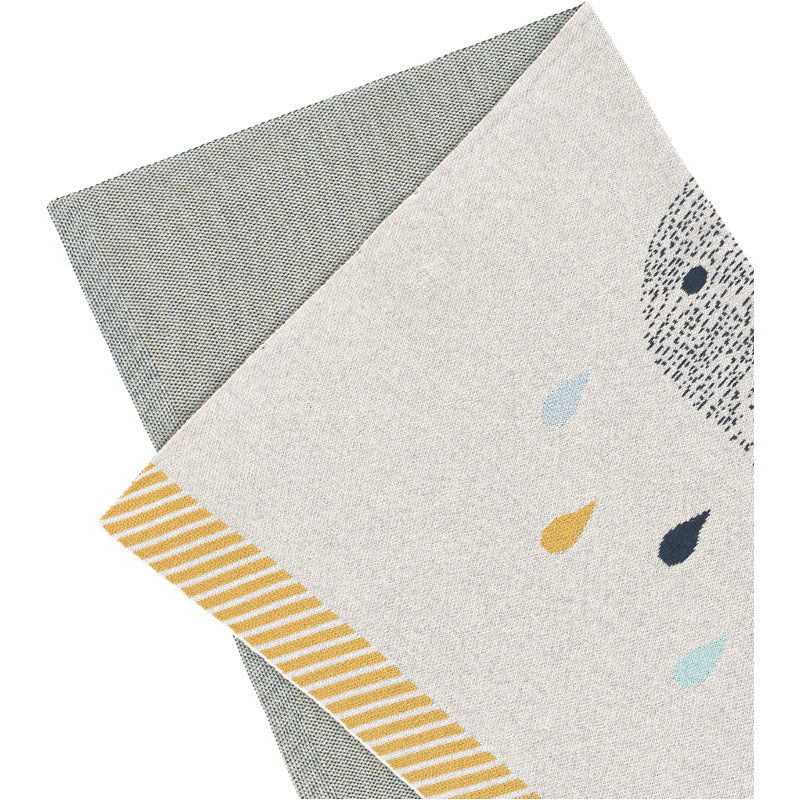 Little Water Organic Cotton Knitted Baby Blanket