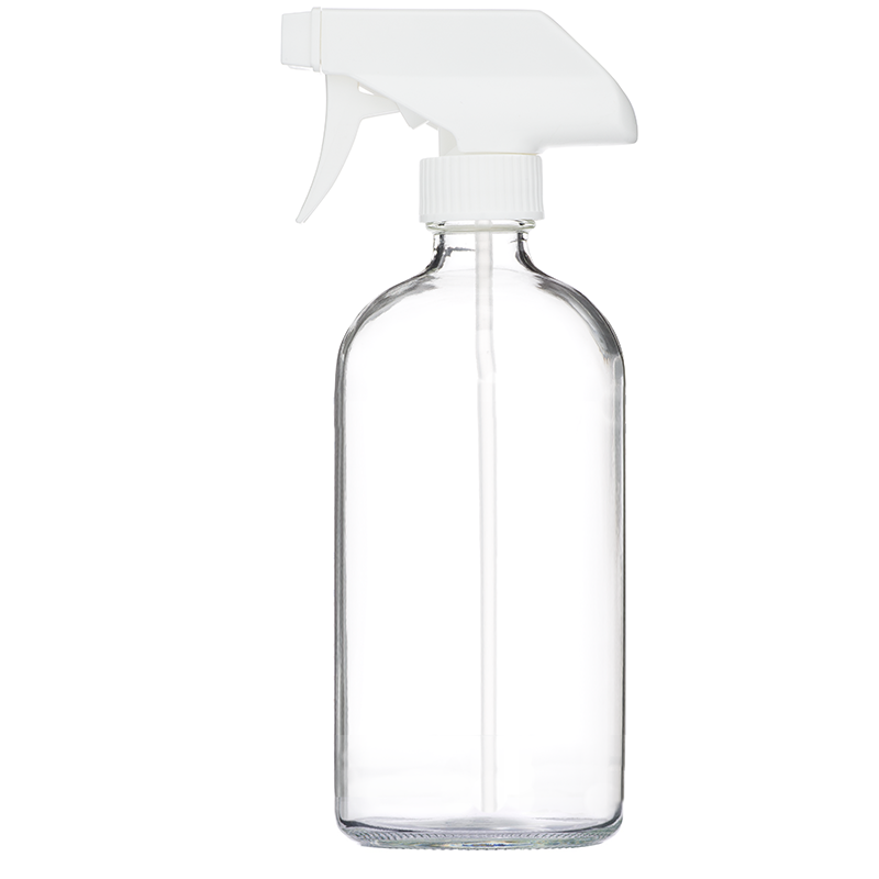 Glass Bottles With Lids 4 Clear 24 Oz Empty Bottles Refillable Jars Oils  Clean