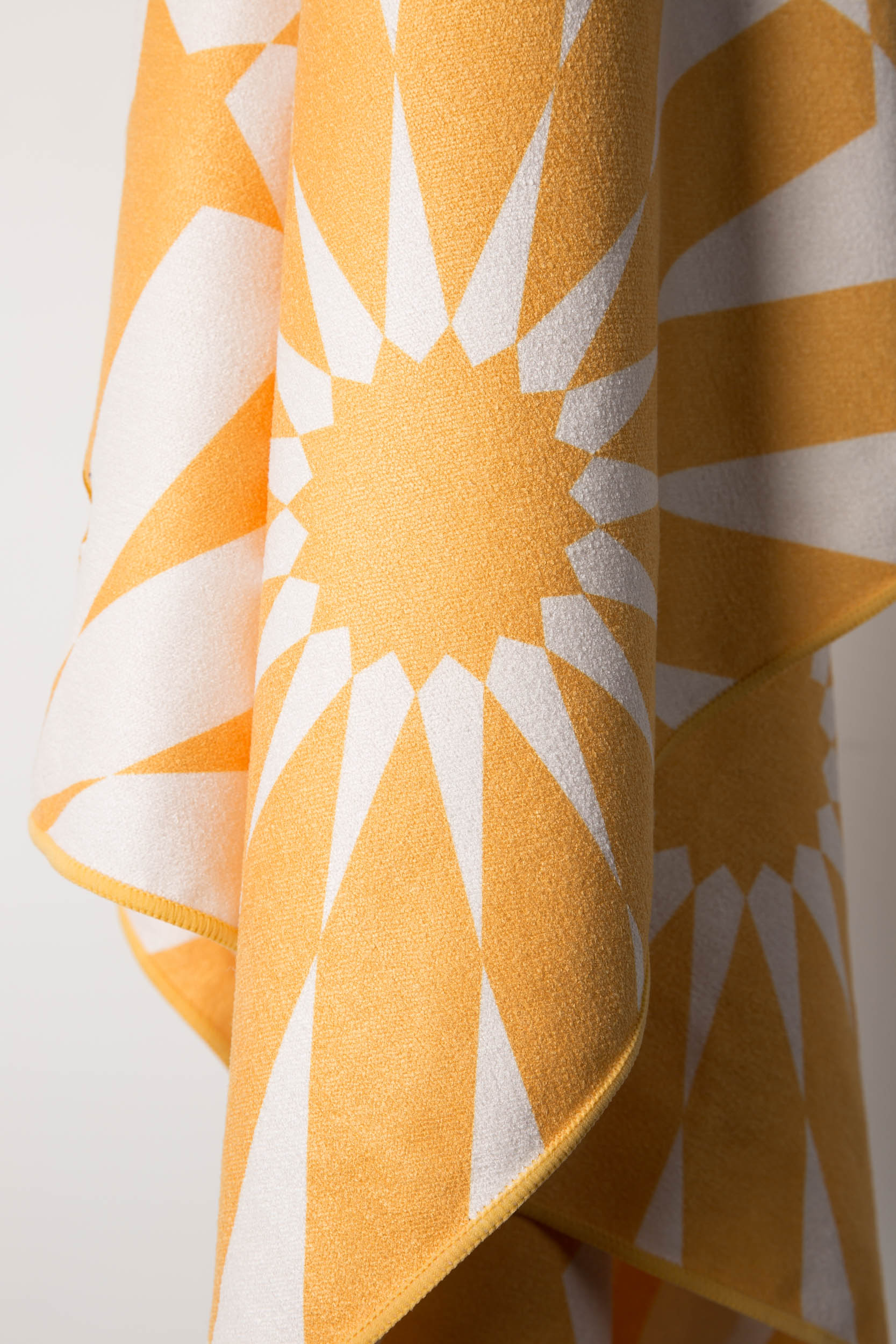 Morocco Yellow Recycled Towel