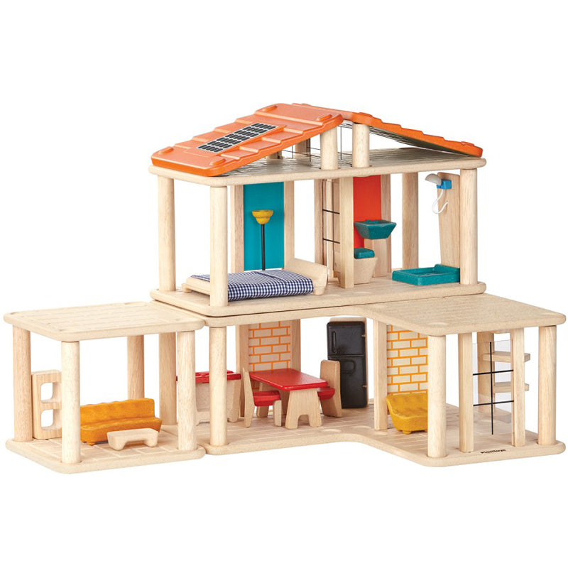 Creative Play Wooden Dollhouse