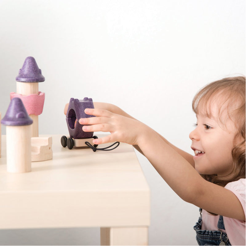 Fairy Tale Wooden Building Blocks - 35pc