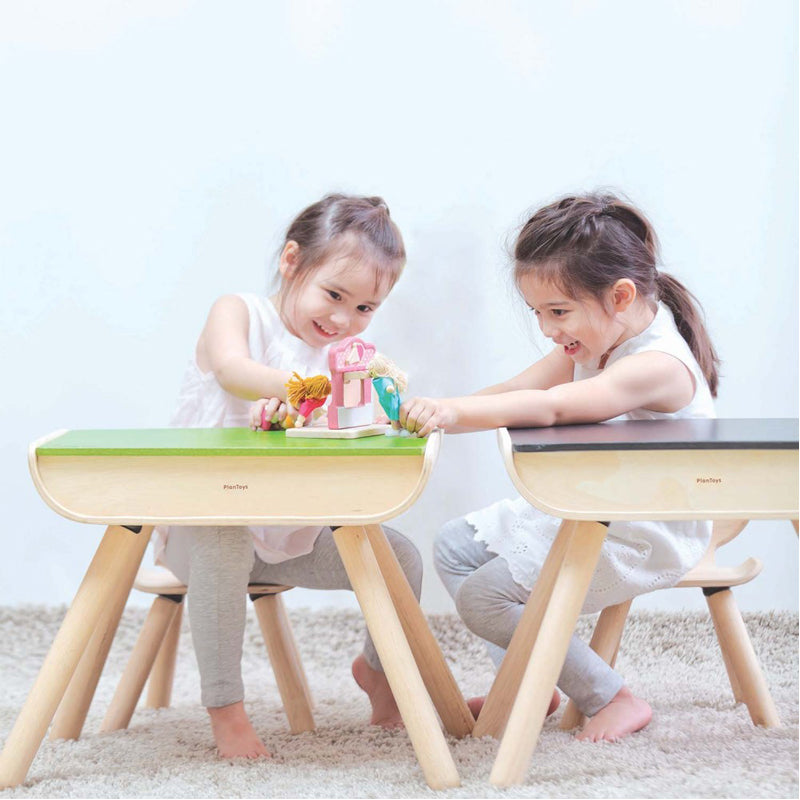 Kids Wooden Table & Chair