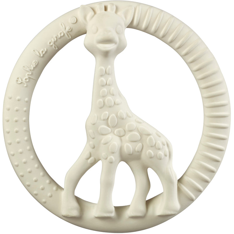 Natural Rubber Circle Teething Ring